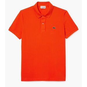 Lacoste Bright Orange Polo Shirt